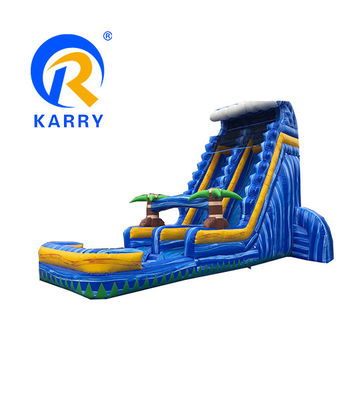 Equipamento de parque aquático com slides infláveis Trá-la para o seu quintal