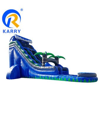 Equipamento de parque aquático com slides infláveis Trá-la para o seu quintal