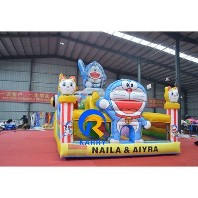 Unisex Jogos infláveis para crianças Slide de chão para diversão ao ar livre