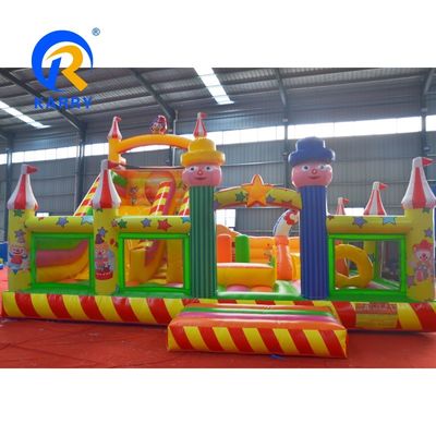 Unisex Jogos infláveis para crianças Slide de chão para diversão ao ar livre
