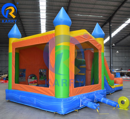 Shopping Mall Ocasião Moonwalk Casa de foguetes Bouncer inflável com cor personalizada