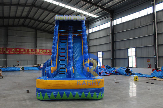 CE 220v-240v ou 110v-120v Tamanho personalizado Slide de água inflável para diversão de festa de verão