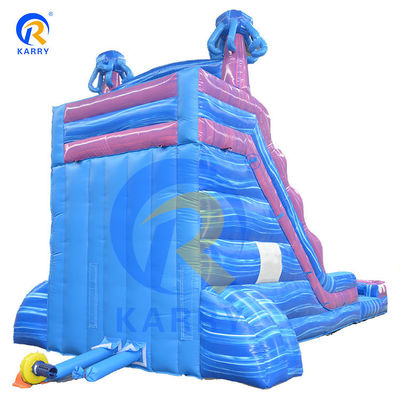 Jump Castle Bouncer para adultos Big Blue Jellyfish Magic Design 5 a 10 passageiros permitidos