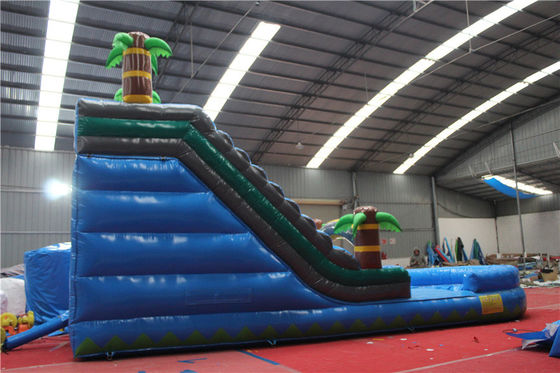 Slides de piscina infláveis personalizados para aluguel de grandes festas ao ar livre CE/ROSE Certificado