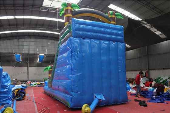 Slides de piscina infláveis personalizados para aluguel de grandes festas ao ar livre CE/ROSE Certificado