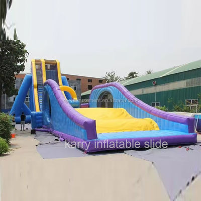 Large Inflatable Drop Kick Slide para Adultos Material de PVC Seleção personalizada