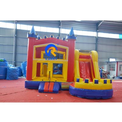 Crossover comercial Casa de salto colorida com escorrega e acessórios Reparação de sopradores CE