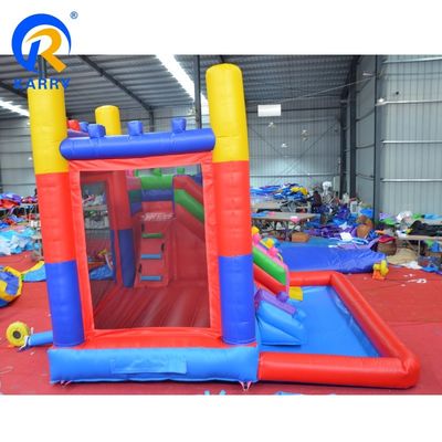 Kids Moon Inflatable Water Jumper Bouncer com acessórios de sopro de ar padrão CE