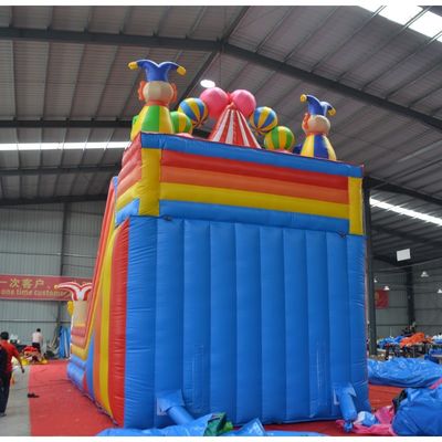 Outdoor Kids Party inflável Castelo salto com deslizamento inflável Sim Tamanhos opcionais