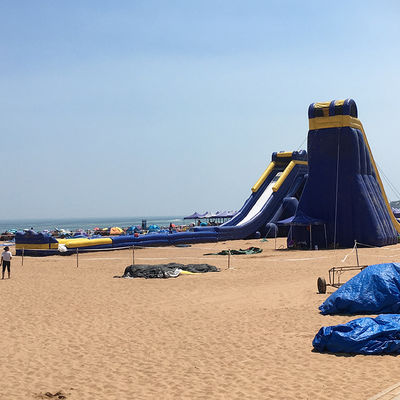 Certificado EN14960 Castelo rebentador Casa inflável Salto de escorrega de água para jogos infantis