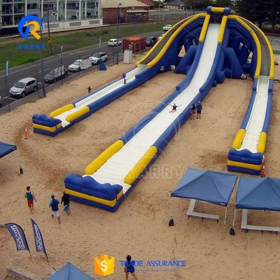 Certificado EN14960 Castelo rebentador Casa inflável Salto de escorrega de água para jogos infantis