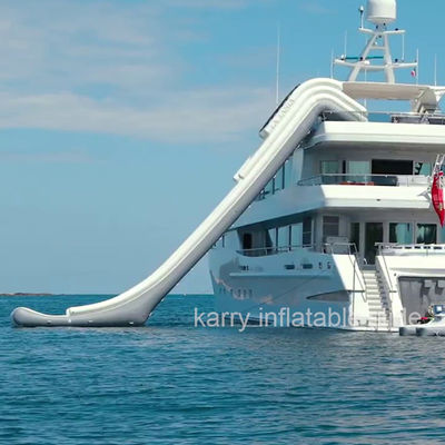 Indoor Outdoor Inflatable Play Water Slide com piscina O Ultimate Yacht Water Toy