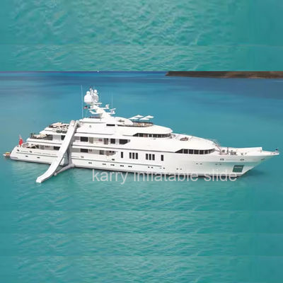 Indoor Outdoor Inflatable Play Water Slide com piscina O Ultimate Yacht Water Toy
