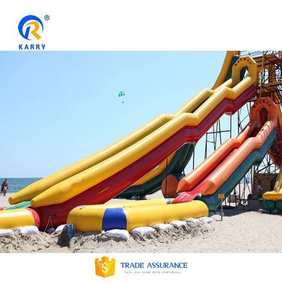 0Acessórios de madeira de lona de PVC de.55 mm Incluído Grande escorrega de iate inflável com piscina