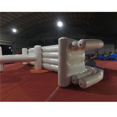 0Acessórios de madeira de lona de PVC de.55 mm Incluído Grande escorrega de iate inflável com piscina