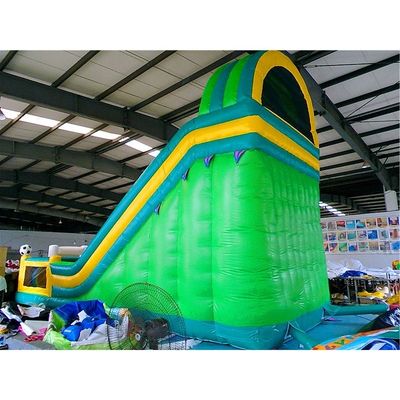 Slide de futebol comercial inflável Slide seco e molhado para brincar ao ar livre ou interior das crianças