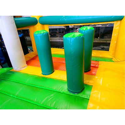 Slide de futebol comercial inflável Slide seco e molhado para brincar ao ar livre ou interior das crianças