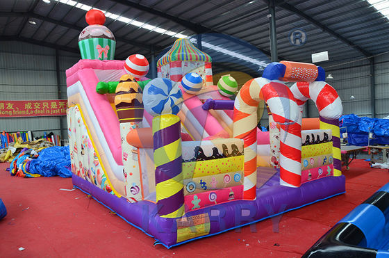 Casa de salto do castelo inflável Combo de escorregador de água personalizado para brincar com crianças