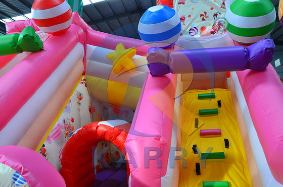 Casa de salto do castelo inflável Combo de escorregador de água personalizado para brincar com crianças