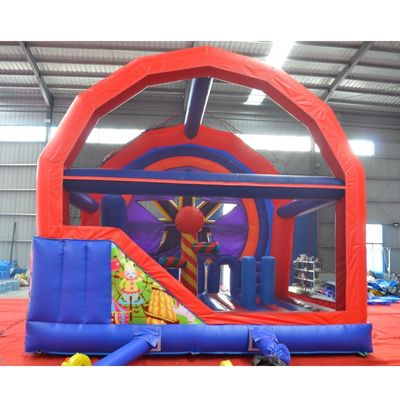 Casa de salto inflável com escorrega para crianças Aluguel de festa comercial por express