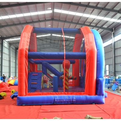 Casa de salto inflável com escorrega para crianças Aluguel de festa comercial por express