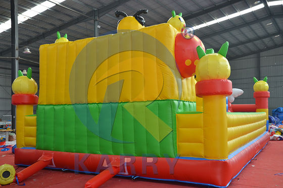 EN71/CE Certificado Large Jumping Castle Insect Paradise Bounce House para parque de diversões