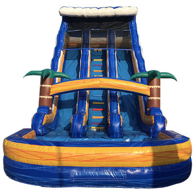 Slides de água infláveis no quintal com acessórios para piscina e reparação Capacidade máxima &gt; 500 kg