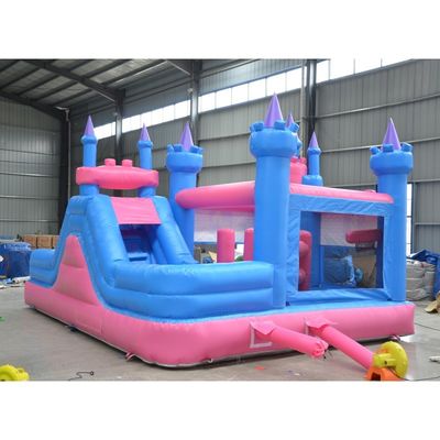 Princesa de festa de salto do castelo Moonwalk inflável para entretenimento ativo