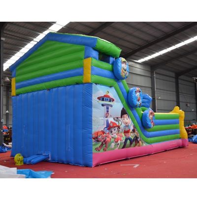 Blower e Kit de Reparação Incluído Patrulha de Cachorro Parque Temático Combo Castelo Bouncer inflável