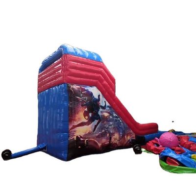 Platão PVC Tela Material Características Grande Homem-Aranha Inflável Bouncer Slide Seco