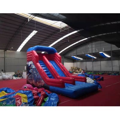Platão PVC Tela Material Características Grande Homem-Aranha Inflável Bouncer Slide Seco