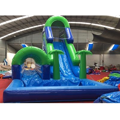 5*11*6m Deslizador de água inflável Combo com piscina e escada