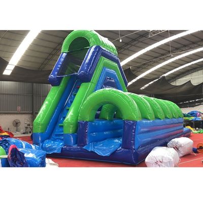 5*11*6m Deslizador de água inflável Combo com piscina e escada