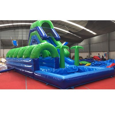 5*11*6m Deslizador de água inflável Combo com piscina e escada