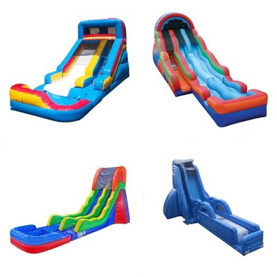 5*11*6m Deslizador de água inflável Combo com piscina e escada