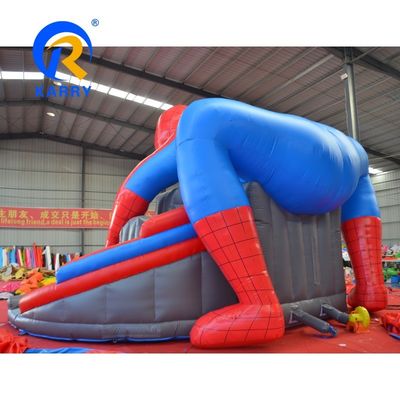 14 Anos de Homem-Aranha, Guarda-sol inflável, Castelo de salto com escorrega de água.