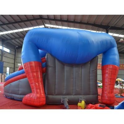 14 Anos de Homem-Aranha, Guarda-sol inflável, Castelo de salto com escorrega de água.