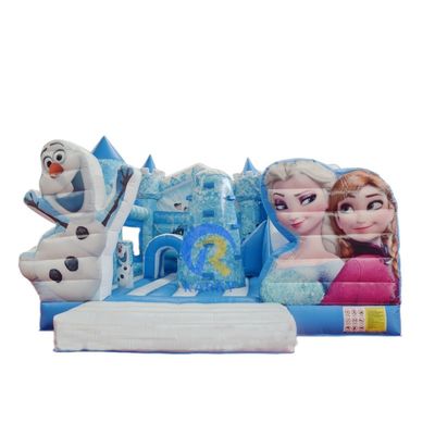 Jumping Castle Adventure Commercial Inflatable Frozen Bouncy House para alugar