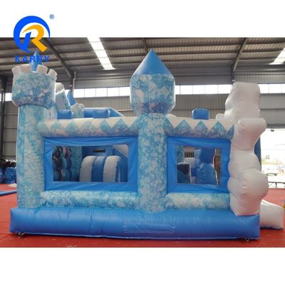 Jumping Castle Adventure Commercial Inflatable Frozen Bouncy House para alugar