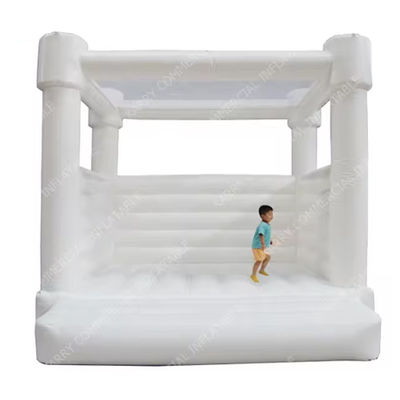 Bolas coloridas inflável lua mini criança saltando casa de salto para aluguel de festa de casamento
