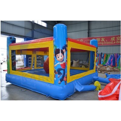 PORTABLE PVC Jogos infláveis Trampolim de salto para crianças Castelo de salto com escorregas