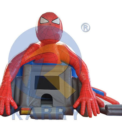 Kit de Reparação e Sopro CE Incluído Homem-Aranha Popular Combo de Slide Bouncy para Comercial
