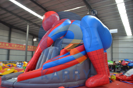 Kit de Reparação e Sopro CE Incluído Homem-Aranha Popular Combo de Slide Bouncy para Comercial
