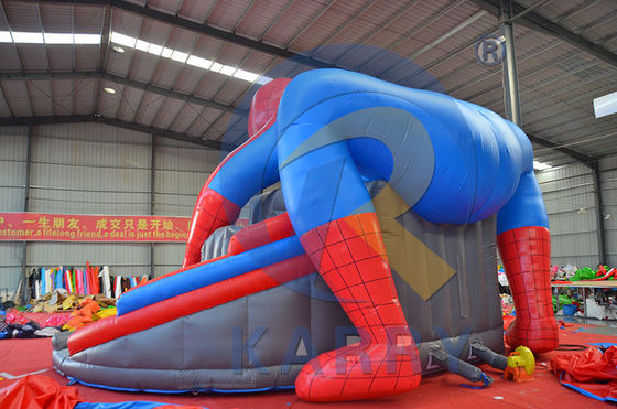 Kit de Reparação e Sopro CE Incluído Homem-Aranha Popular Combo de Slide Bouncy para Comercial