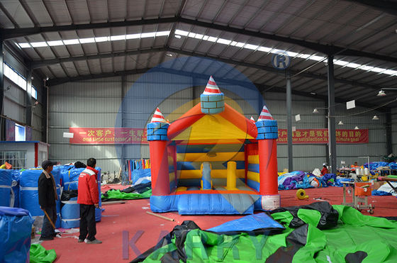 Casa de salto de PVC inflável unisex para festa Castelo de salto Casa comercial de salto
