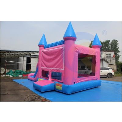 Piscina incluída Eventos de festa Equipamento Castelo inflável com escorrega e casa de salto