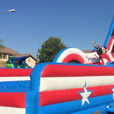 Commercial inflável Slide seco ou de água para verão Parque aquático crianças piscina diversão
