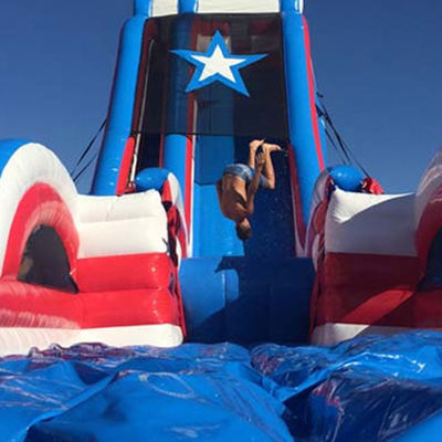 Commercial inflável Slide seco ou de água para verão Parque aquático crianças piscina diversão