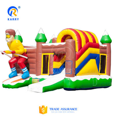 OEM/ODM Aceita Tendência Personalizável Slide Combo Bouncy Castle para negócios de aluguel de festas