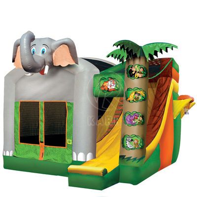 Casa inflável de PVC personalizada com escorrega salto castelo salto para festa aluguel brinquedos de criança jogo com sopro